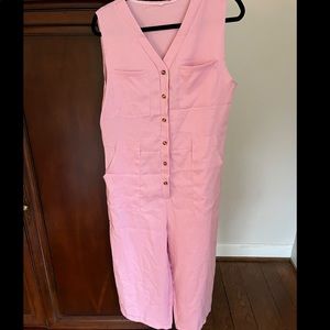 Pink jumpsuit